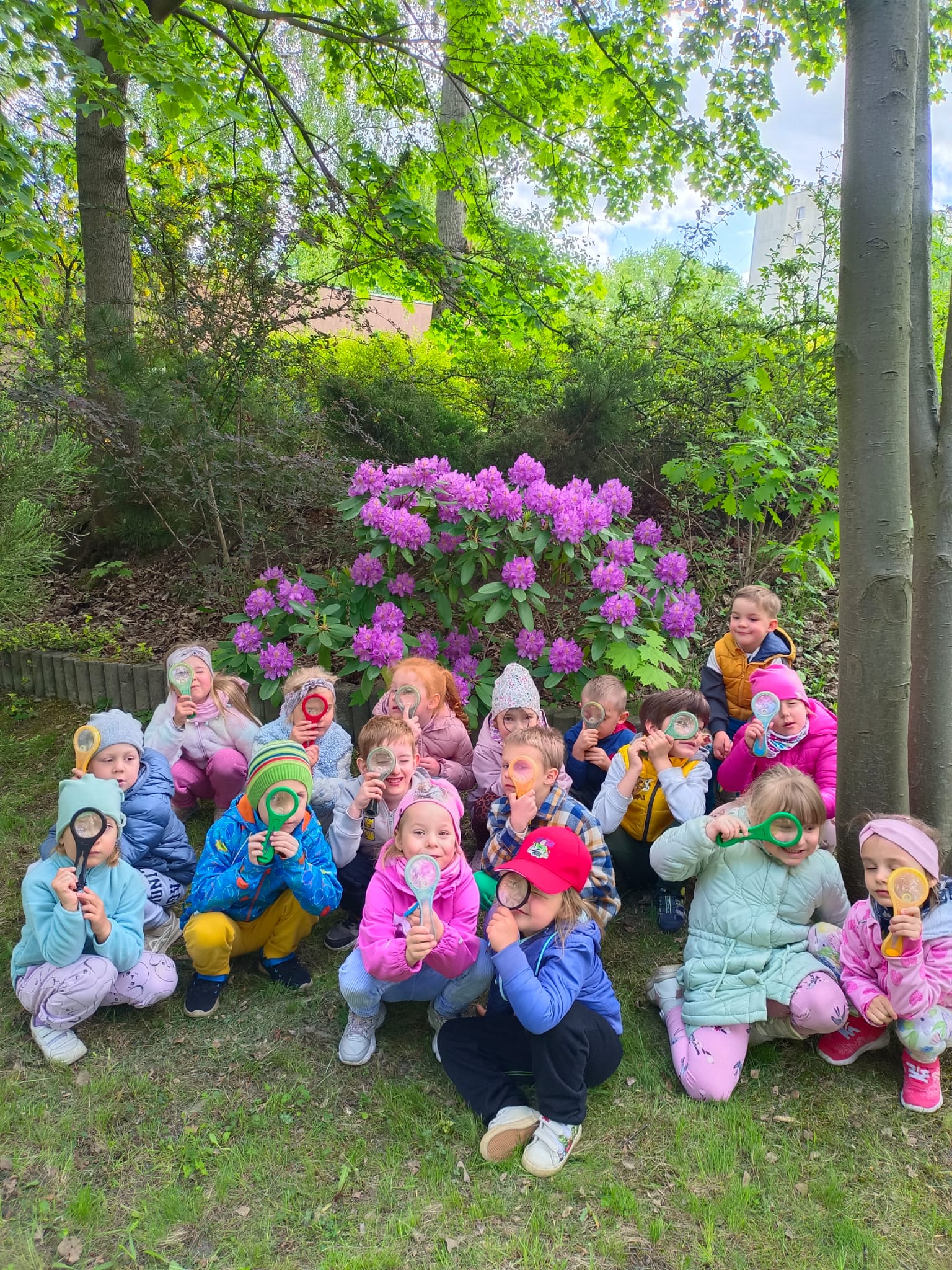 Obserwacja przyrodnicza w grupie Misie