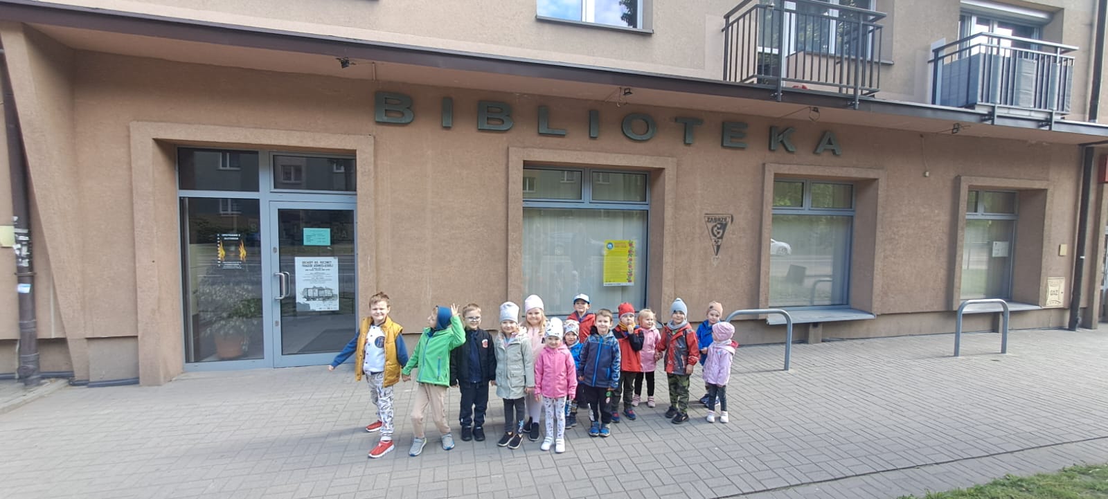 Wizyta w bibliotece Żabek