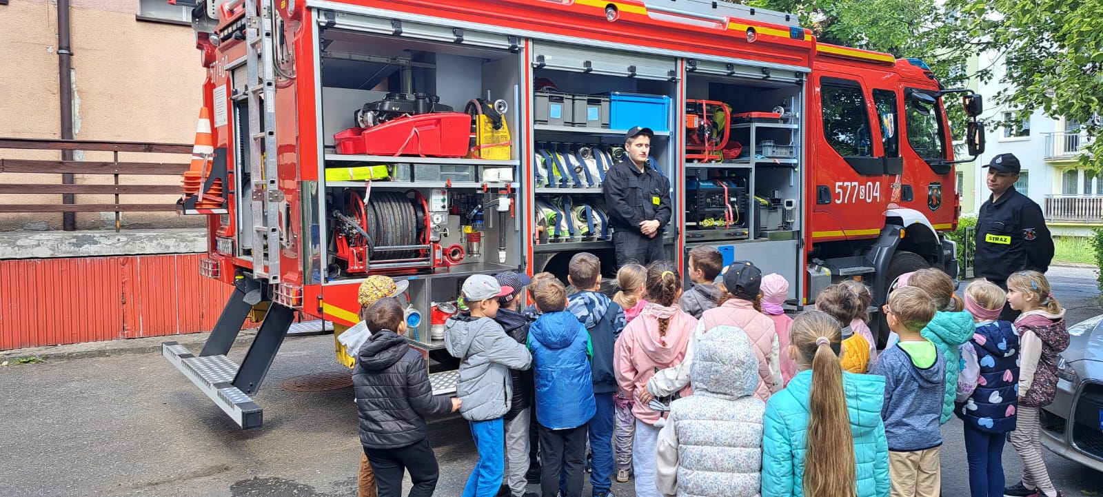 ODWIEDZINY STRAŻY POŻARNEJ