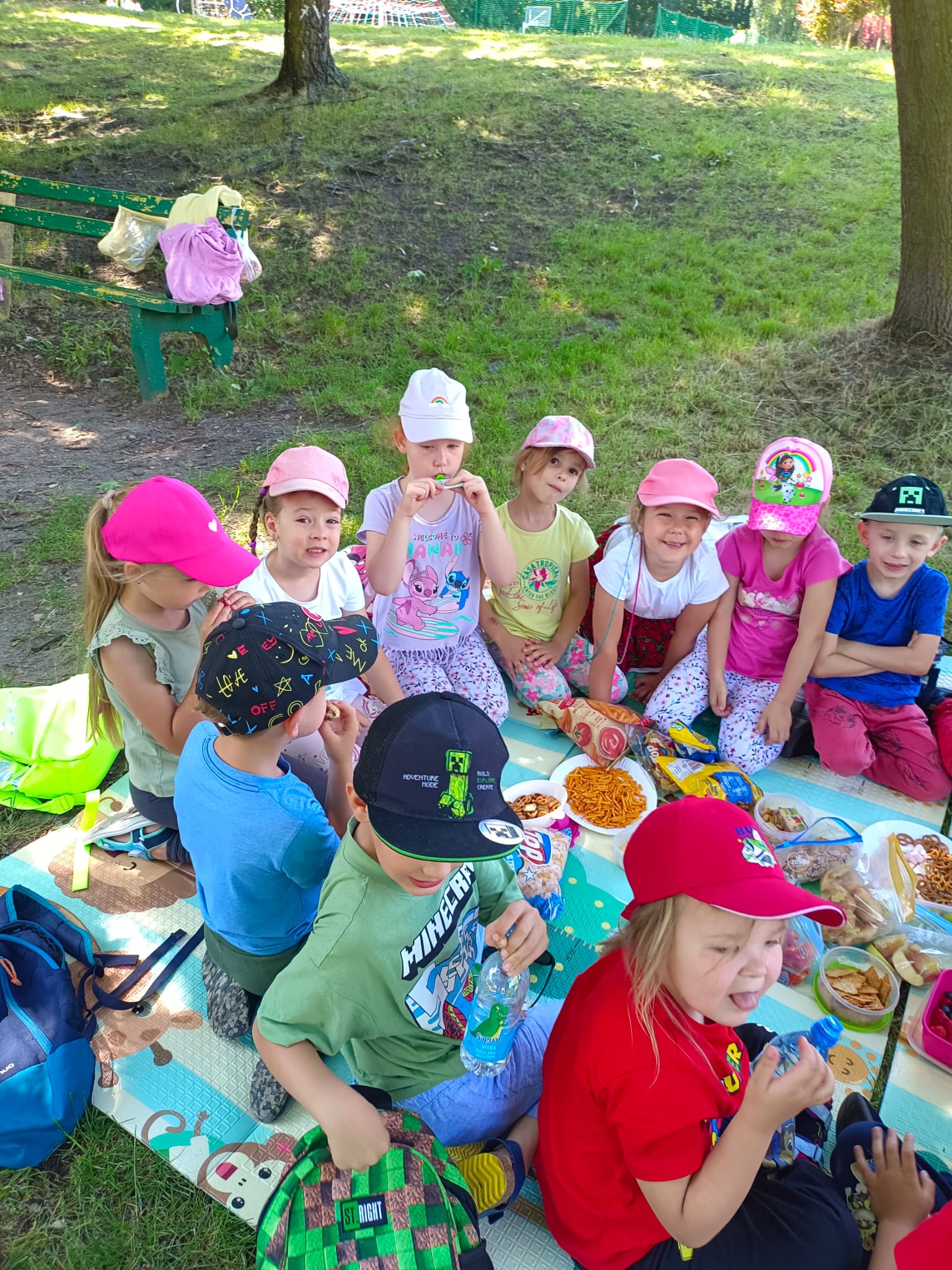 Pożegnalny piknik w grupie Misie