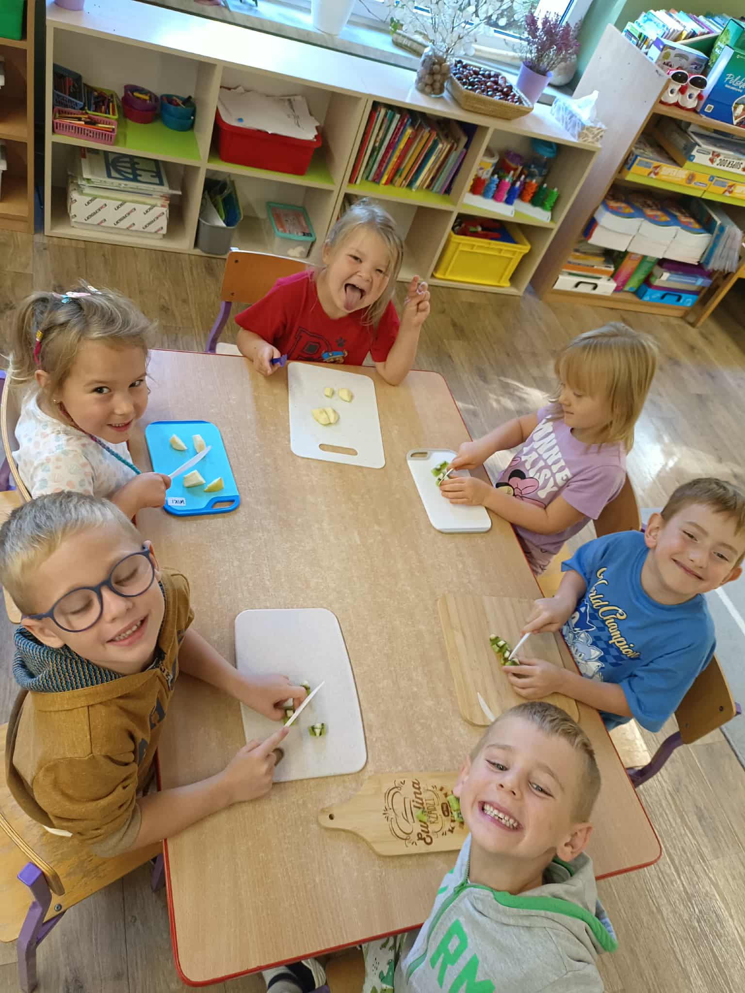 Zajęcia kulinarne w grupie Misie