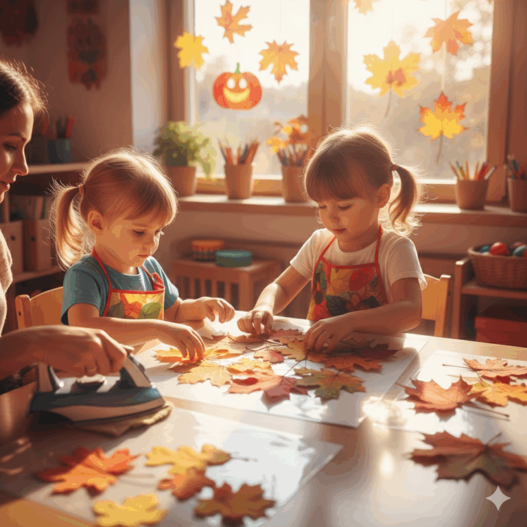 Jesienne Inspiracje: Kreatywne Prace Plastyczne i Sensoryczne dla Przedszkolaków