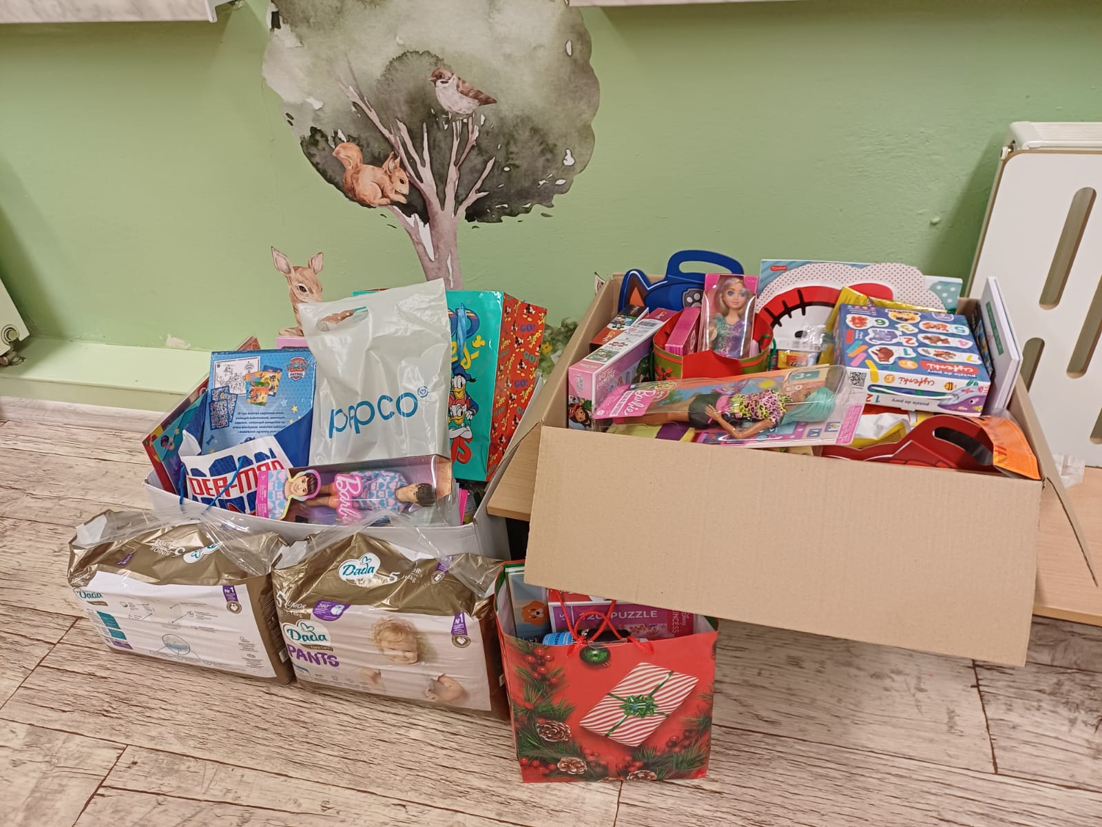 Finał mikołajkowej zbiórki dla Górnośląskiego Centrum Zdrowia Dziecka w Katowicach